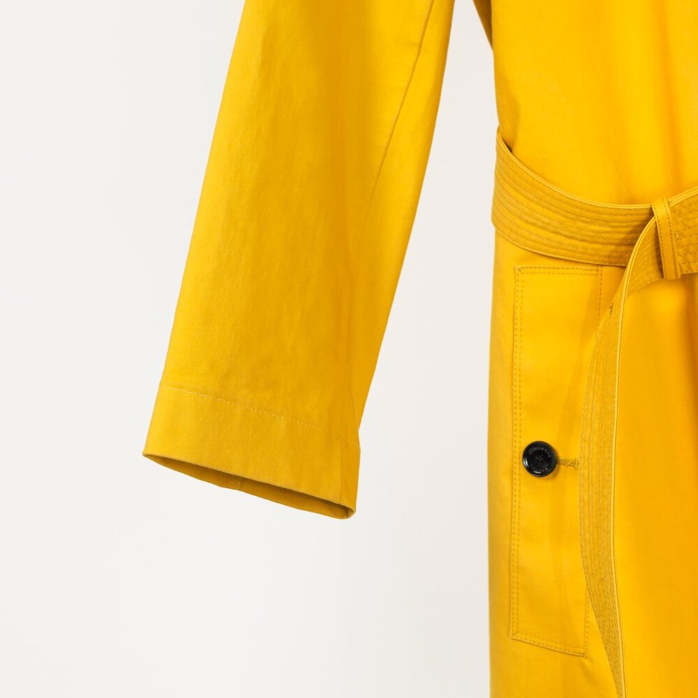 Burberry Dandelion Mid-Length Bonded Cotton Trench Coat - Picture 6 of 14